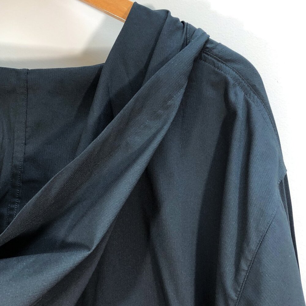 EUC GIRLFRIEND COLLECTIVE Men's Black Swish Half-Zip Windbreaker Jacket 5X - Picture 14 of 16